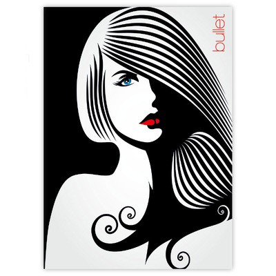 Colors notes, A5 Bullet jegyzet, Fashion Fekete