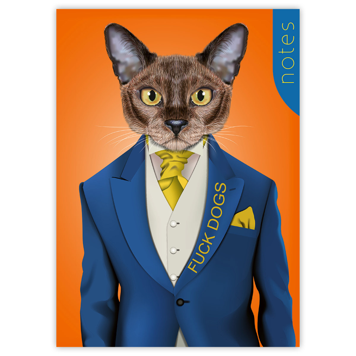 Colors notes, A5 Vonalas jegyzet, Mr. Cat Colors notes, A5 Vonalas jegyzet, Mr. Cat