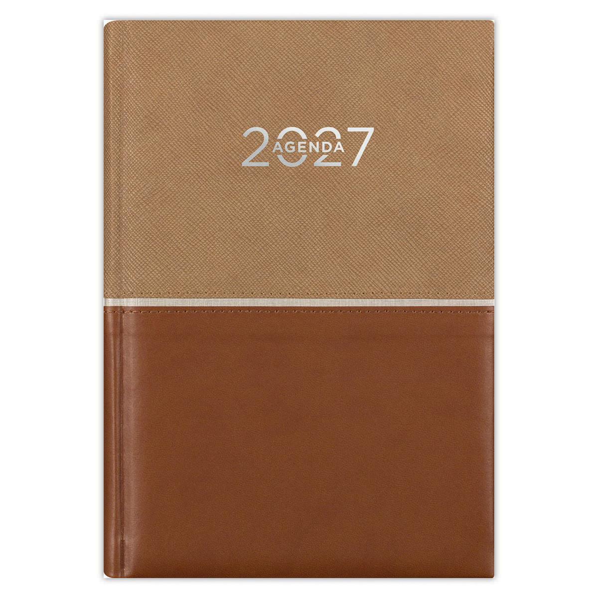 Fifty, A5 napi beosztású agenda, Barna Fifty, A5 napi beosztású agenda, Barna