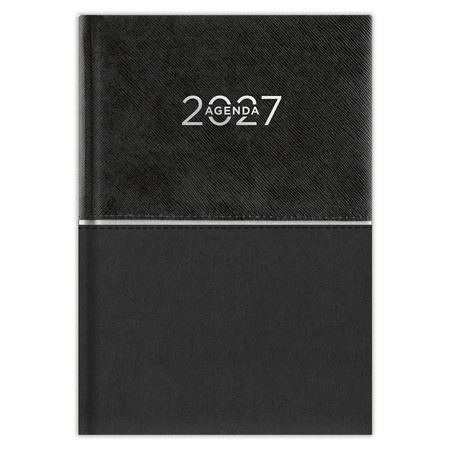 Fifty, A5 napi beosztású agenda, Fekete