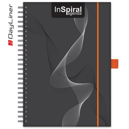 Inspirál, A5 Bullet jegyzet, Fekete-Narancs