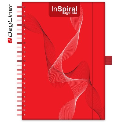 Inspirál, A5 Bullet jegyzet, Piros-Piros