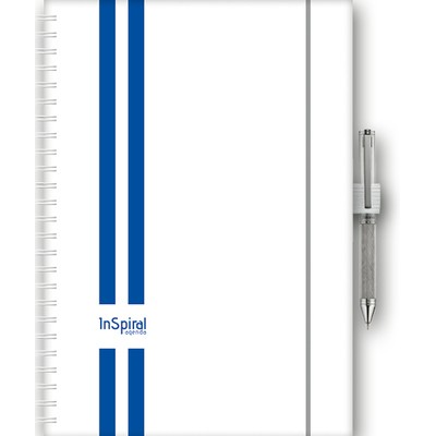 InSpiral, A5 heti beosztású agenda, Gt Fehér-Kék