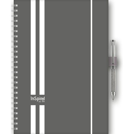 InSpiral, A5 heti beosztású agenda, Gt Szürke-Fehér
