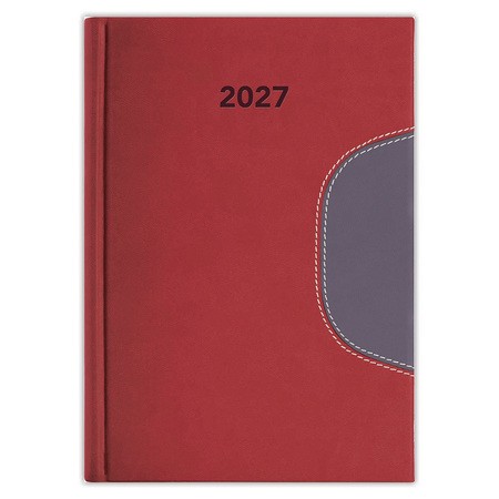 Memphis, B5 heti beosztású agenda, Piros-Szürke