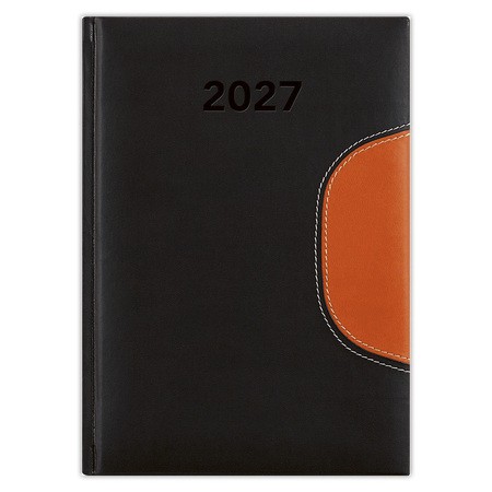 Memphis, B6 heti beosztású agenda, Fekete-Narancs