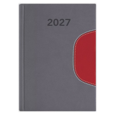 Memphis, B6 heti beosztású agenda, Szürke-Piros