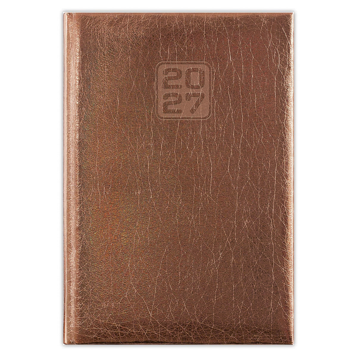 Mirror, B6 heti beosztású agenda, Bronz Mirror, B6 heti beosztású agenda, Bronz