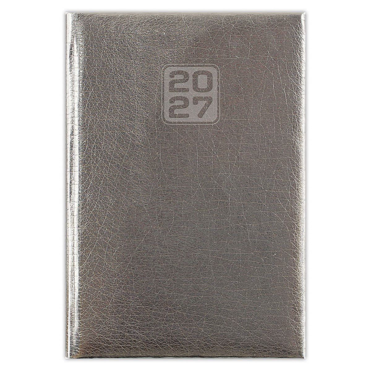 Mirror, B6 heti beosztású agenda, Ezüst Mirror, B6 heti beosztású agenda, Ezüst