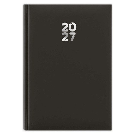 Pannon, A5 heti beosztású agenda, Fekete