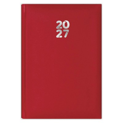 Pannon, A5 heti beosztású agenda, Piros