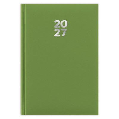Pannon, A5 napi beosztású agenda, Világoszöld