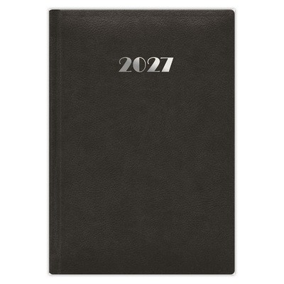 Pellana, A5 napi beosztású agenda, Fekete