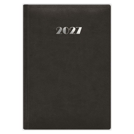 Pellana, A5 napi beosztású agenda, Fekete