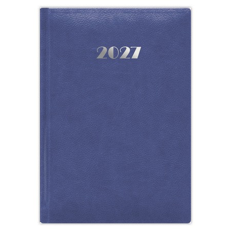 Pellana, A5 napi beosztású agenda, Kék