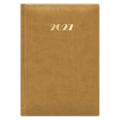 Pellana, A5 napi beosztású agenda, Okker