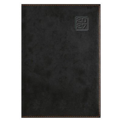 Square, A5 napi beosztású agenda, Fekete