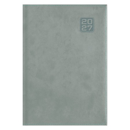 Square, A5 napi beosztású agenda, Szürke