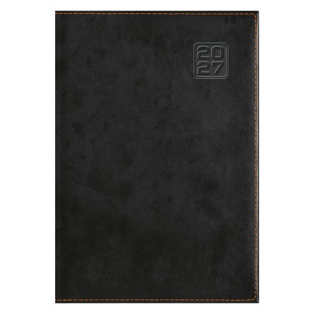 Square, B6 heti beosztású agenda, Fekete