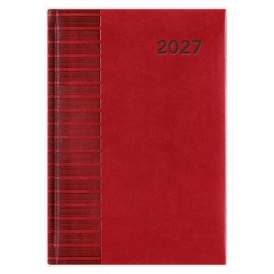 Tucson, A5 napi beosztású agenda, Piros