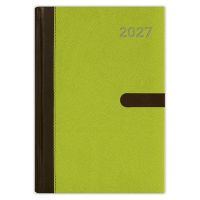 Winner, A5 napi beosztású agenda, Zöld