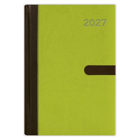 Winner, A5 napi beosztású agenda, Zöld