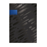 404 Notes found, A5 jegyzetfüzet élfestéssel, Black Diagonal