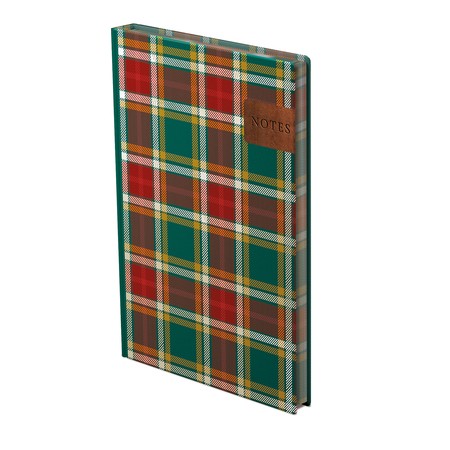 404 Notes found, A5 jegyzetfüzet élfestéssel, Scottish Green