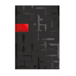 404 Notes found, B5 jegyzetfüzet élfestéssel, Black Square