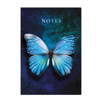 404 Notes found, B5 jegyzetfüzet élfestéssel, Butterfly Blue