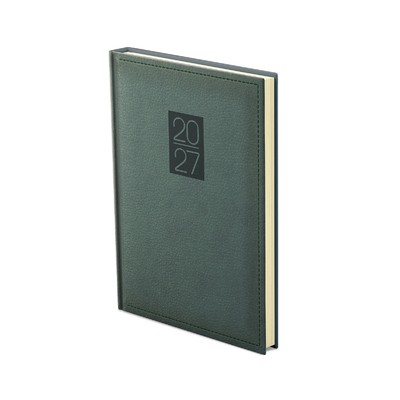Classic, A5 napi beosztású határidőnapló, Zöld