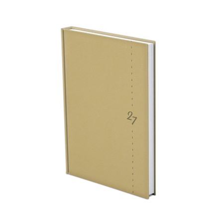 Linea, A5 heti beosztású határidőnapló, Bézs