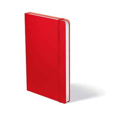 Notebook Rainbow, A5 keskenyített vonalas jegyzetfüzet, Piros