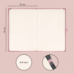 Aprint, pontozott notesz, Neo Pink, 15x21 cm Aprint, pontozott notesz, Neo Pink, 15x21 cm