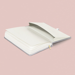 Balacron, pontozott notesz, Ezüst, 15x21 cm Balacron, pontozott notesz, Ezüst, 15x21 cm