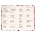 Dream Catcher, heti beosztású agenda 2027