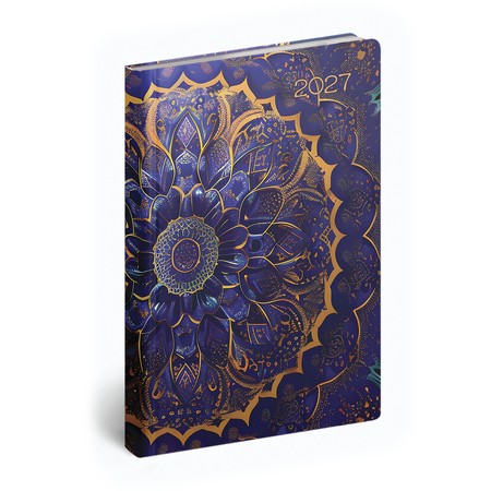 Fiestina, B6 heti beosztású zsebnaptár, Mandala