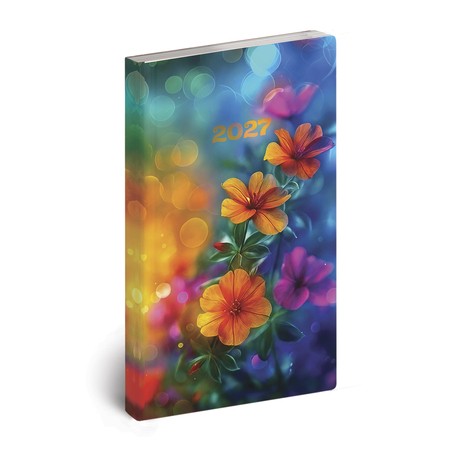 Flexi, álló zsebnaptár, Floral