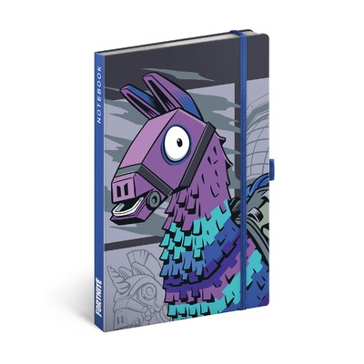 Fortnite - LlAmigoa, keménytáblás vonalas notesz, 13x21 cm