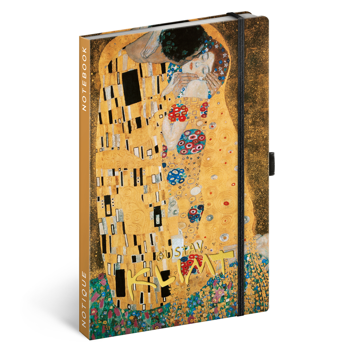 Gustav Klimt, keménytáblás vonalas notesz, 13x21 cm Gustav Klimt, keménytáblás vonalas notesz, 13x21 cm