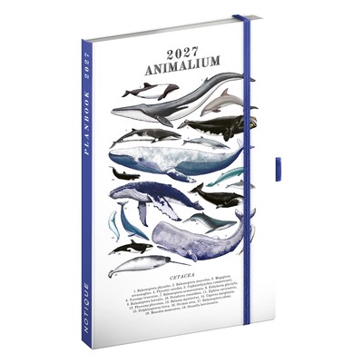 Marine Life, Agenda és notesz 2027, 13x21 cm
