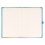 Notique, keménytáblás pontozot notesz, Blue, 13x21 cm
