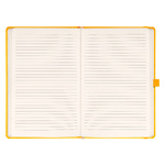 Notique, keménytáblás vonalas notebook, Yellow, 13x21 cm Notique, keménytáblás vonalas notebook, Yellow, 13x21 cm