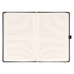 Notique, keménytáblás vonalas notesz, Black, 13x21 cm Notique, keménytáblás vonalas notesz, Black, 13x21 cm