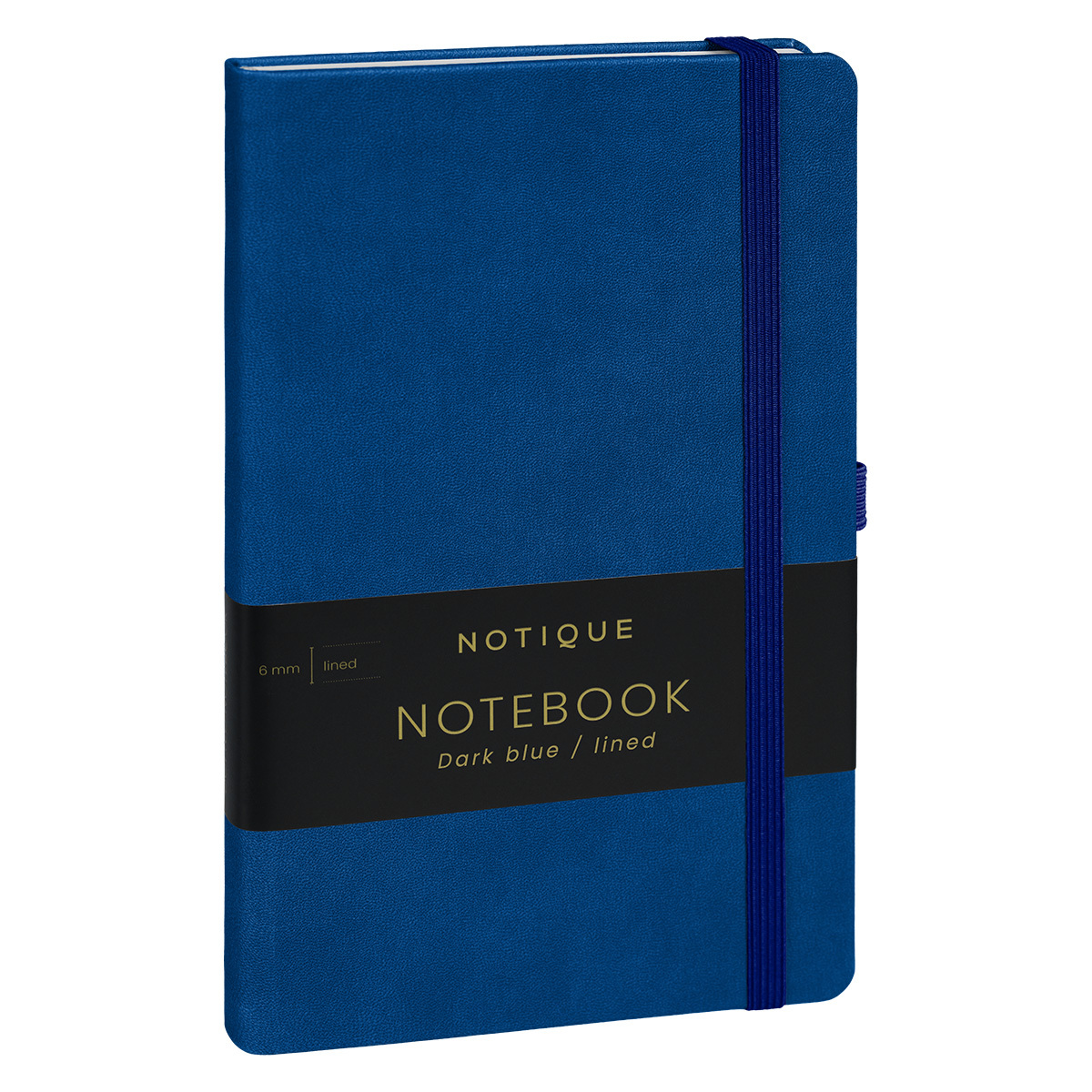 Notique, keménytáblás vonalas notesz, Dark Blue, 13x21 cm Notique, keménytáblás vonalas notesz, Dark Blue, 13x21 cm