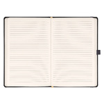 Notique, keménytáblás vonalas notesz, Gray, 13x21 cm