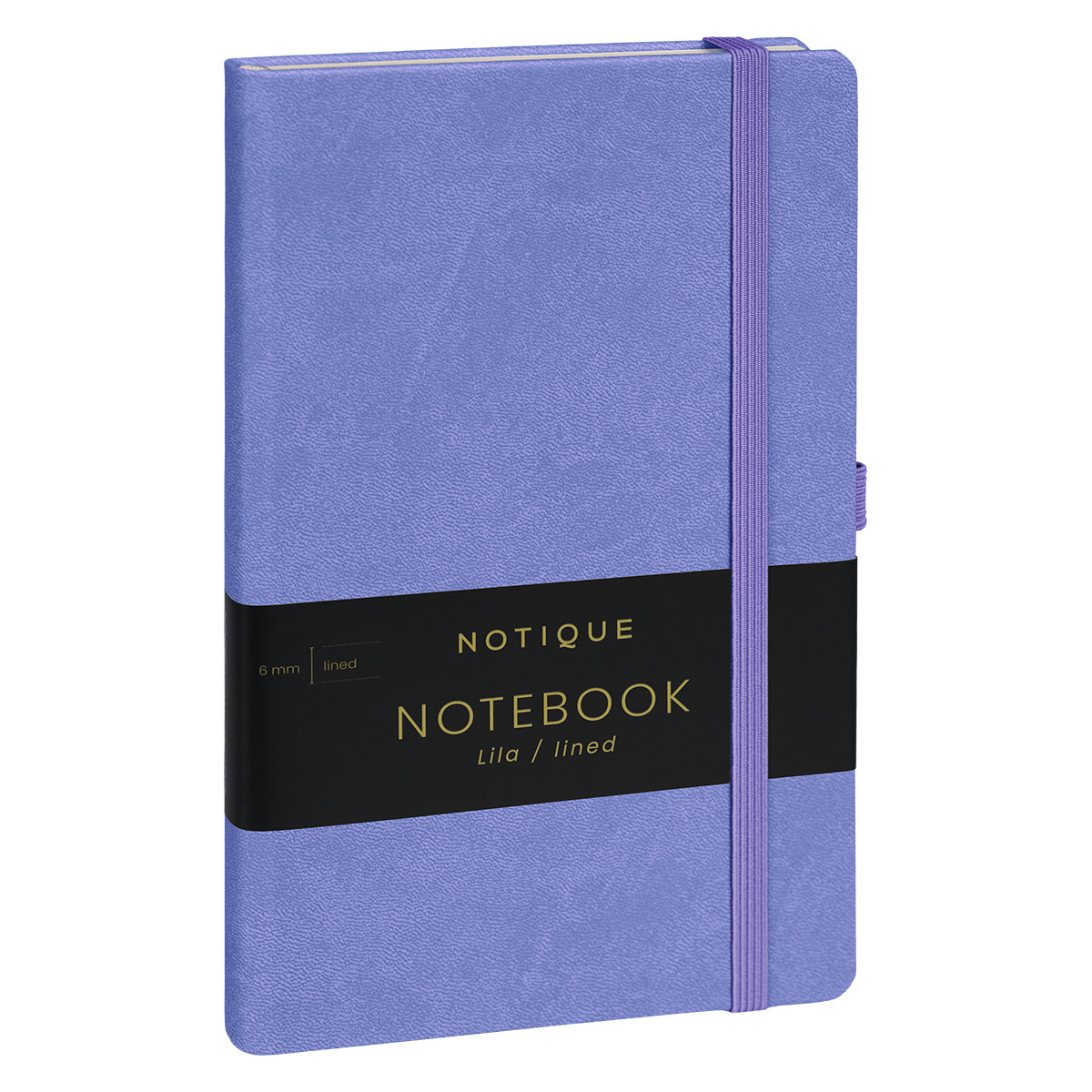 Notique, keménytáblás vonalas notesz, Lila, 13x21 cm Notique, keménytáblás vonalas notesz, Lila, 13x21 cm