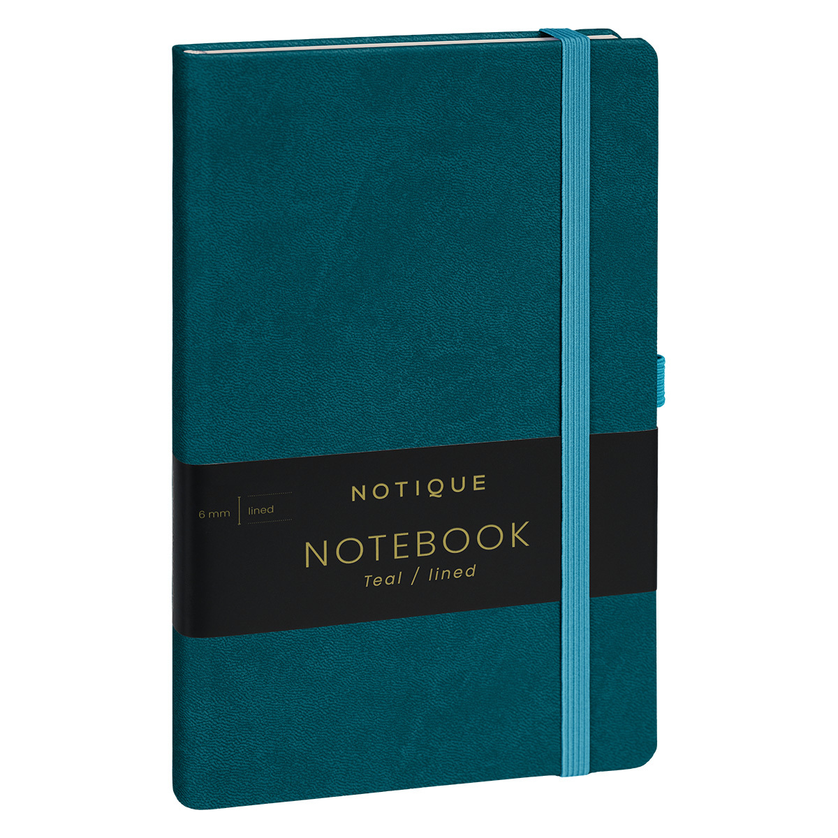 Notique, keménytáblás vonalas notesz, Teal Notique, keménytáblás vonalas notesz, Teal