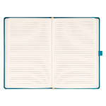 Notique, keménytáblás vonalas notesz, Teal Notique, keménytáblás vonalas notesz, Teal