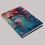 Picture, A5 napi beosztású határidőnapló, Floral